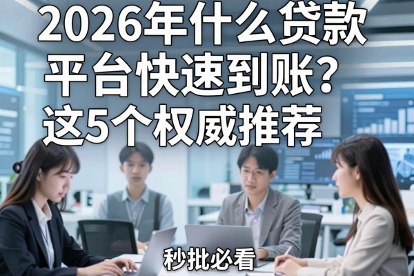 2026年什么贷款平台快速到账？这5个权威推荐，秒批必看！
