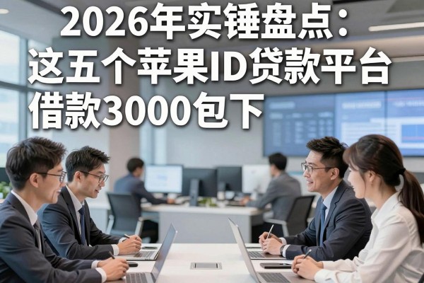 2026年实锤盘点:这五个苹果ID贷款平台借款3000包下,业内公认靠谱!