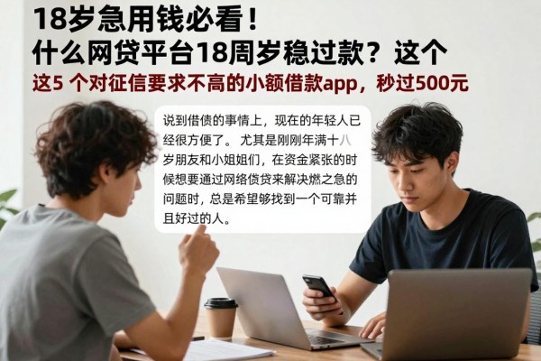18岁急用钱必看!什么网贷平台18周岁稳过贷款?这5个对征信要求不高的小额借款app,秒过500元