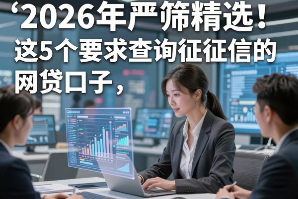 2026年严筛精选！这5个要求查询征信的网贷口子，本篇为您深度盘点
