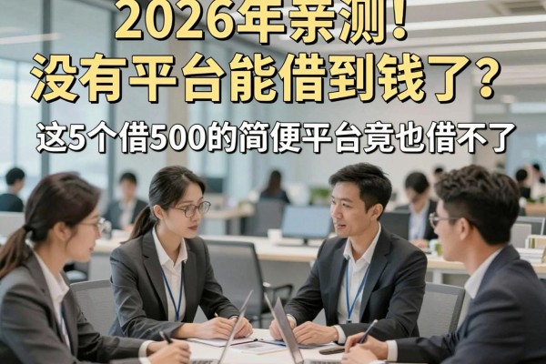 2026年亲测！没有平台能借到钱了？这5个借500的简便平台竟也借不了