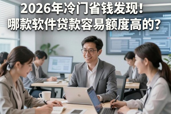 2026年冷门省钱发现!哪款软件贷款容易额度高的?这5个小额借贷快速申请别错过