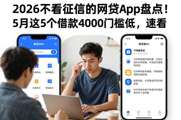 2026不看征信的网贷app盘点!5月这5个借款4000门槛低,速看