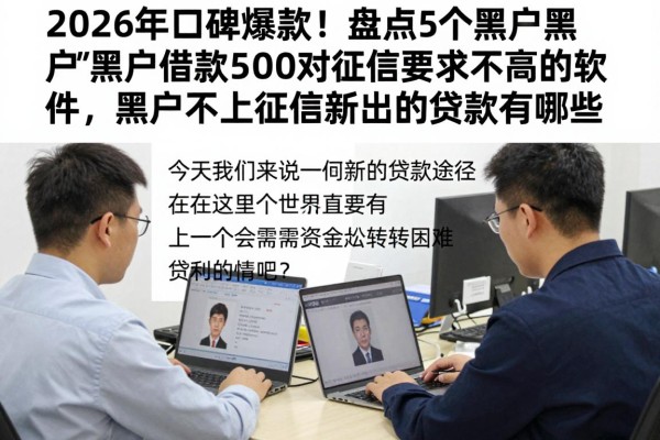 2026年口碑爆款!盘点5个黑户借款5000对征信要求不高的软件,黑户不上征信新出的贷款有哪些