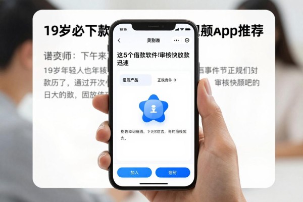 19岁必下款的正规小额app推荐,这5个借款软件审核快放款迅速