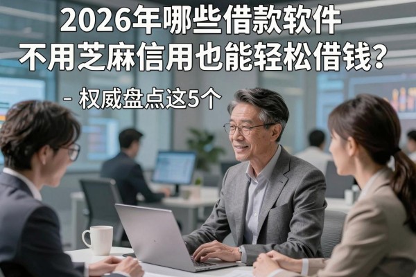 2026年哪些借款软件不用芝麻信用也能轻松借钱?权威盘点这5个!