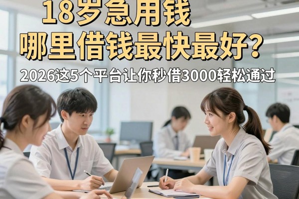 18岁急用钱哪里借钱最快最好?2026这5个平台让你秒借3000轻松通过