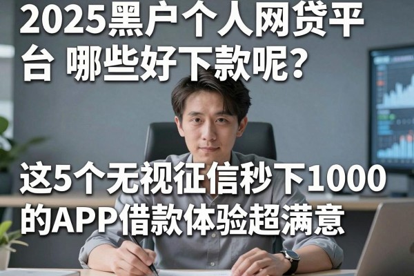 2025黑户个人网贷平台哪些好下款呢?这5个无视征信秒下1000的APP借款体验超满意