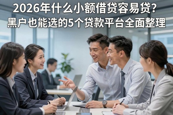 2026年什么小额借贷容易贷？黑户也能选的5个贷款平台全面整理！
