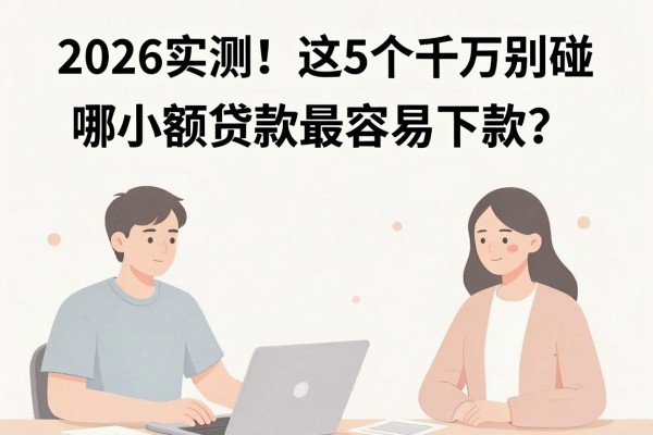 2026实测！这5个千万别碰，哪小额贷款最容易下款？4000借款容易过的口子精选