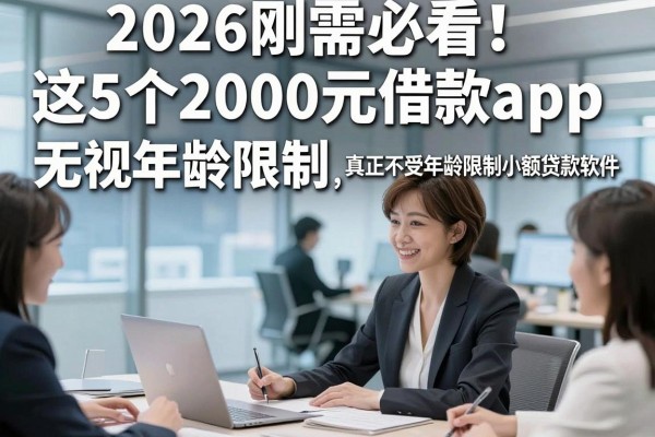 2026刚需必看!这5个2000元借款app无视年龄限制,真正不受年龄限制的小额贷款软件应急攻略