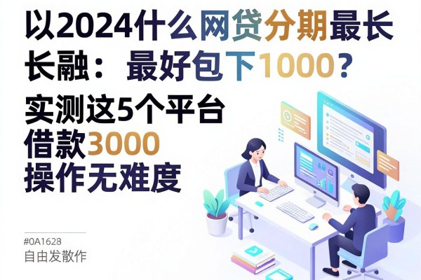 2024什么网贷分期最长最好包下1000?实测这5个平台借款3000操作无难度