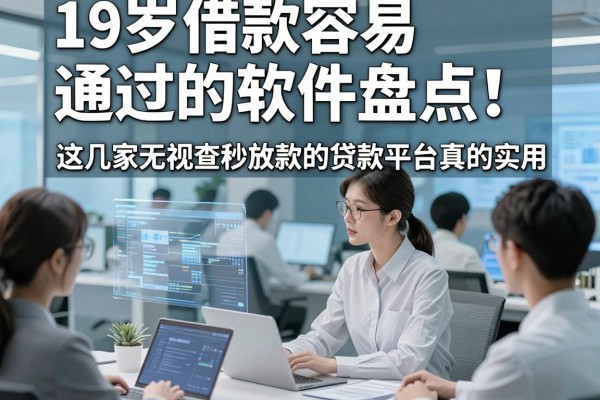 19岁借款容易通过的软件盘点!这几家无视查秒放款的贷款平台真的实用