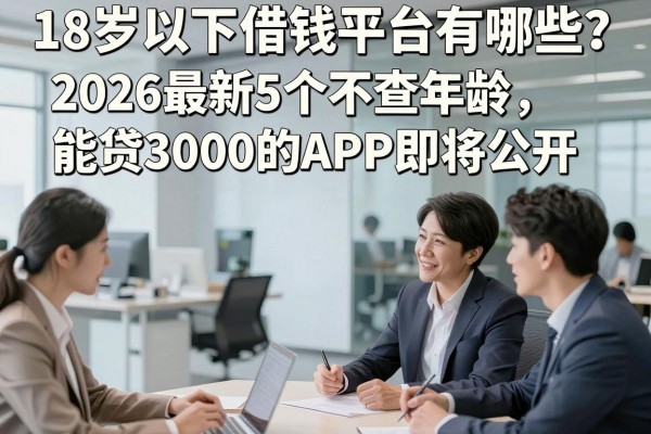 18岁以下借钱平台有哪些？2026最新5个不查年龄、能贷3000的APP即将公开