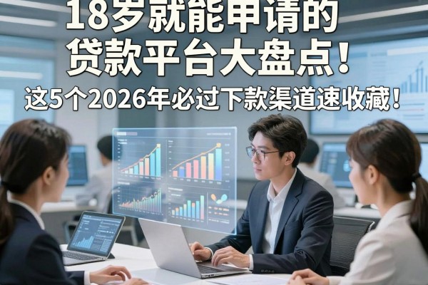 18岁就能申请的贷款平台大盘点！这5个2026年必过下款渠道速收藏