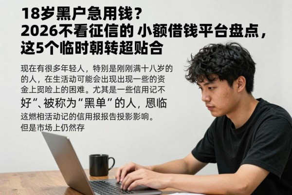 18岁黑户急用钱？2026不看征信的小额借钱平台盘点，这5个临时周转超贴合