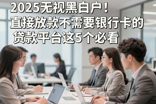 2025无视黑白户！直接放款不需要银行卡的贷款平台这5个必看！