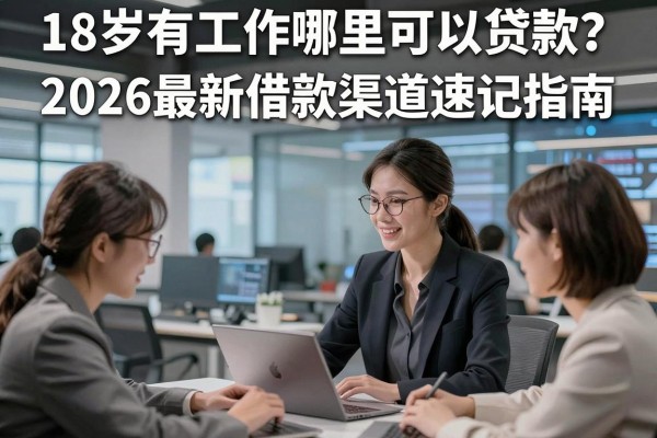 18岁有工作哪里可以贷款?2026最新借款渠道速记指南!