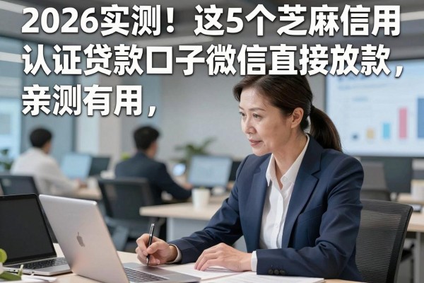 2026实测!这5个芝麻信用认证贷款口子微信直接放款,亲测有用