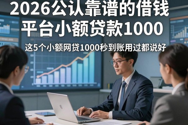 2026公认靠谱的借钱平台小额贷款1000,这5个小额网贷1000秒到账用过都说好