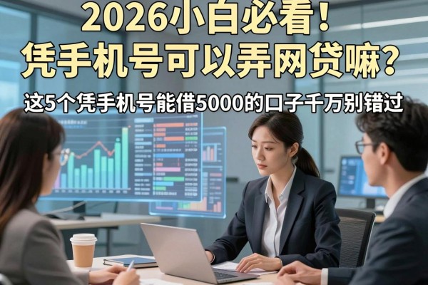 2026小白必看!凭手机号可以弄网贷嘛?这5个凭手机号能借5000的口子千万别错过