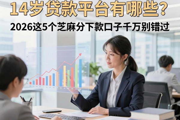 14岁贷款平台有哪些?2026这5个芝麻分下款口子千万别错过