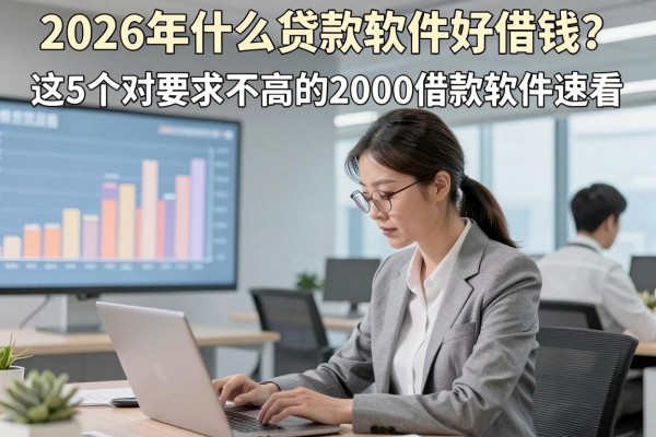 2026年什么贷款软件好借钱？这5个对要求不高的2000借款软件速看！