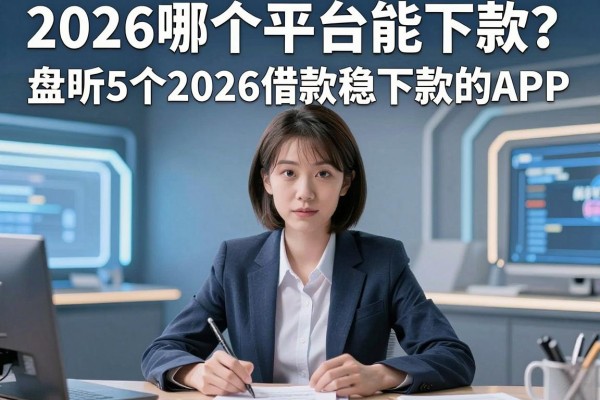 2026哪个平台能下款？盘点5个2026借款稳下款的APP