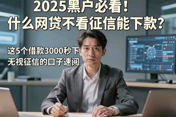 2025黑户必看!什么网贷不看征信能下款?这5个借款3000秒下无视征信的口子速阅