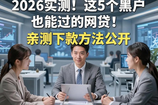 2026实测!这5个黑户也能过的网贷app,亲测下款方法公开