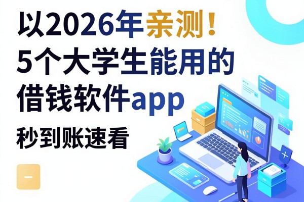 2026年亲测!5个大学生能用的借钱软件app,秒到账速看