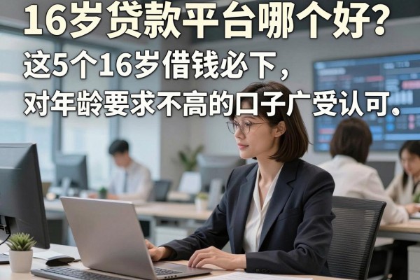 16岁贷款平台哪个好?这5个16岁借钱必下、对年龄要求不高的口子广受认可
