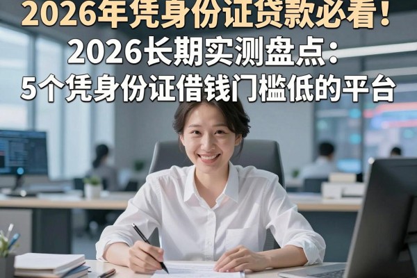 2026年凭身份证贷款必看！2026长期实测盘点：5个凭身份证借钱门槛低的平台