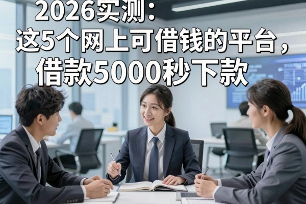 2026实测:这5个网上可借钱的平台,借款5000秒下款