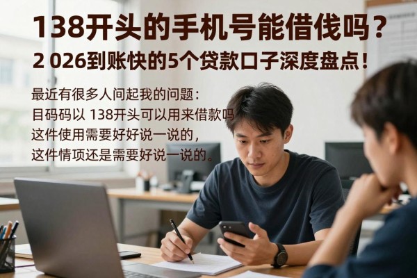 138开头的手机号能借钱吗?2026到账快的5个贷款口子深度盘点!