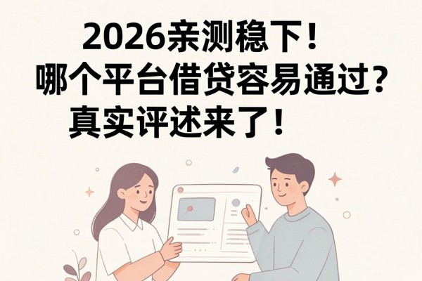 2026亲测稳下！哪个平台借贷容易通过？真实评述来了！