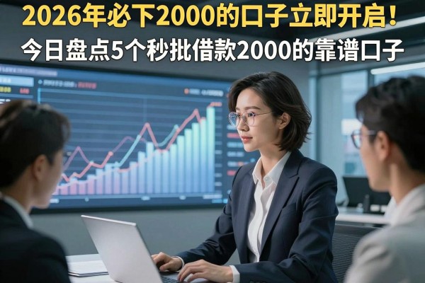 2026年必下2000的口子立即开启！今日盘点5个秒批借款2000的靠谱口子