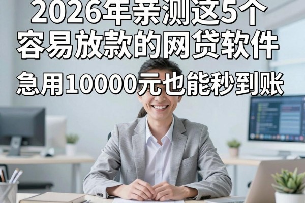 2026年亲测这5个容易放款的网贷软件,急用10000元也能秒到账!