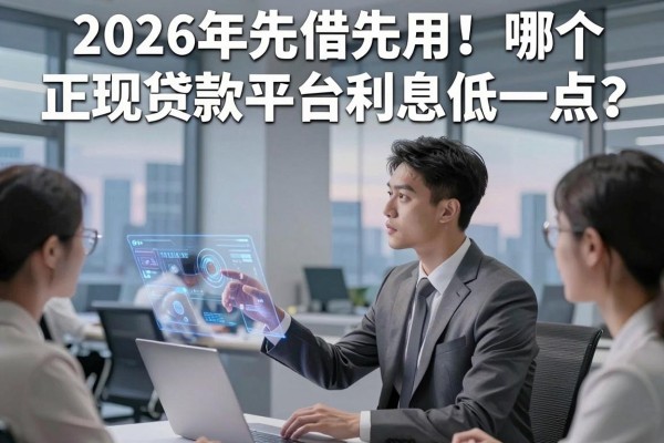 2026年先借先用！哪个正规贷款平台利息低一点？这五个正规借款口子利息更低