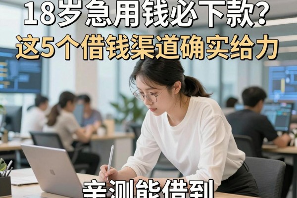 18岁急用钱必下款？这5个借钱渠道确实给力，亲测能借到！