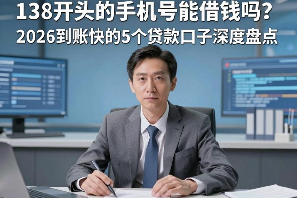 138开头的手机号能借钱吗?2026到账快的5个贷款口子深度盘点!