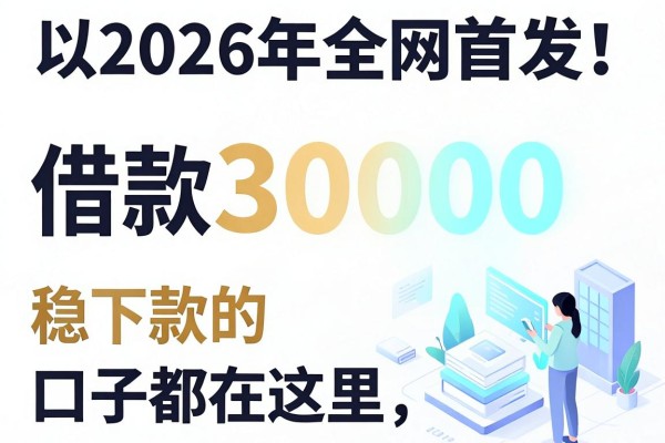 2026年全网首发!盘点5个不用征信的贷款平台,借款30000稳下款的口子都在这里