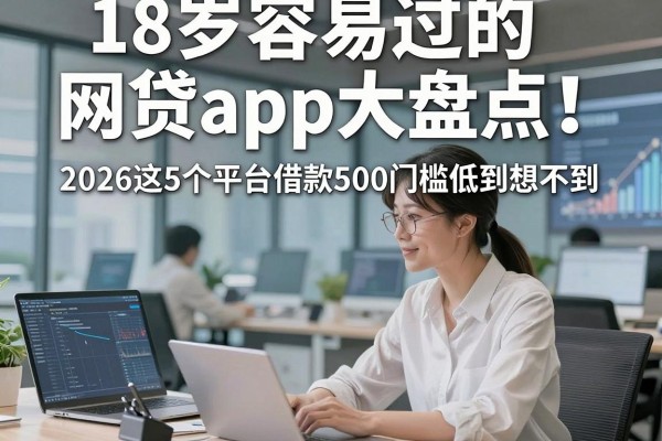 18岁容易过的网贷app大盘点！2026这5个平台借款500门槛低到想不到
