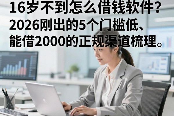 16岁不到怎么借钱软件?2026刚出的5个门槛低、能借2000的正规渠道梳理