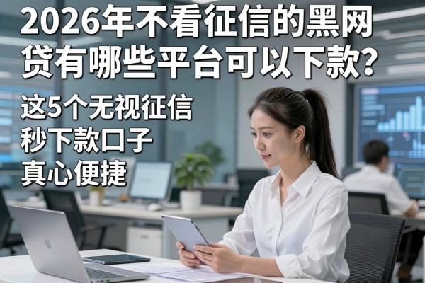 2026年不看征信的黑网贷有哪些平台可以下款?这5个无视征信秒下款口子真心便捷