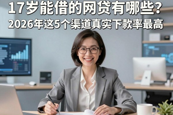 17岁能借的网贷有哪些？2026年这5个渠道真实下款率最高！