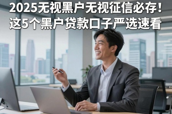 2025无视黑户无视征信必存!这5个黑户贷款口子严选速看