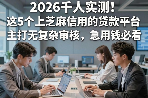 2026千人实测!这5个上芝麻信用的贷款平台主打无复杂审核,急用钱必看