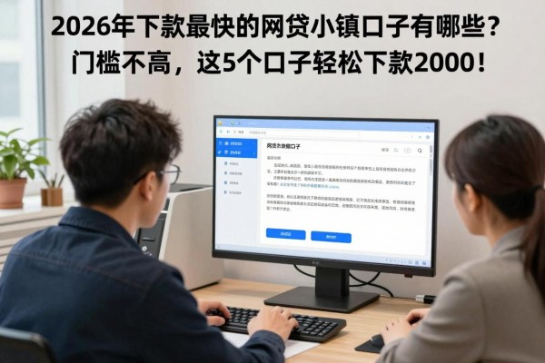 2026年下款最快的网贷小额口子有哪些?门槛不高,这5个口子轻松下款2000!