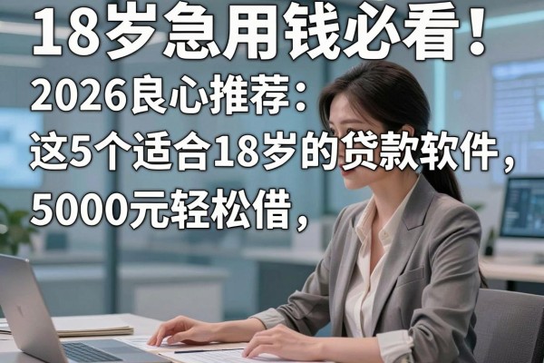 18岁急用钱必看！2026良心推荐：这5个适合18岁的贷款软件，5000元轻松借